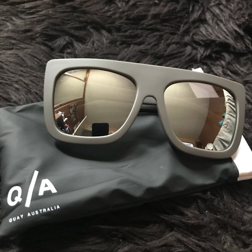 Quay Australia grey sunglasses